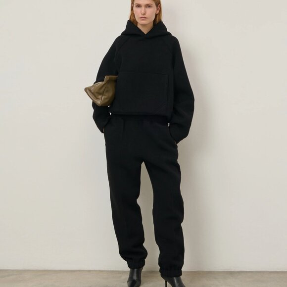 NWT$1290 ARMARIUM MABEL BOXY WOOL HOODIE Oversized Sweatshirt Sz 38 S-M (4-6) - Picture 16 of 16